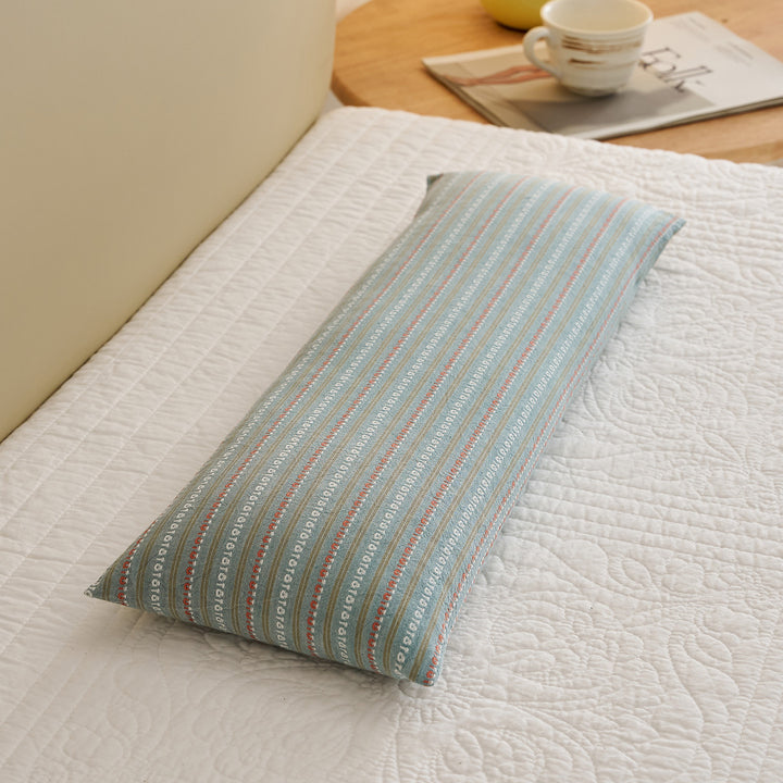 Neck support roll with stylish stripes Bowlift