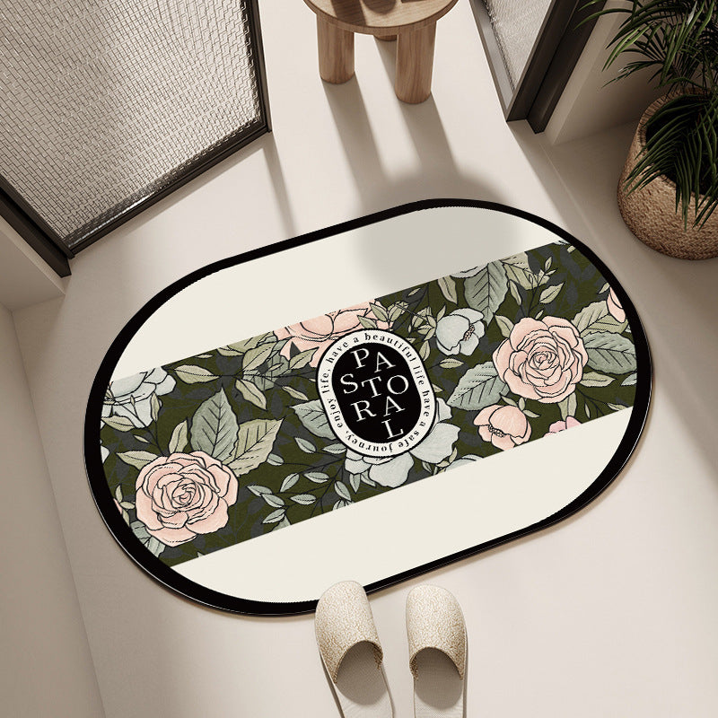 Decorative Motivational Bath Mat Bowlift