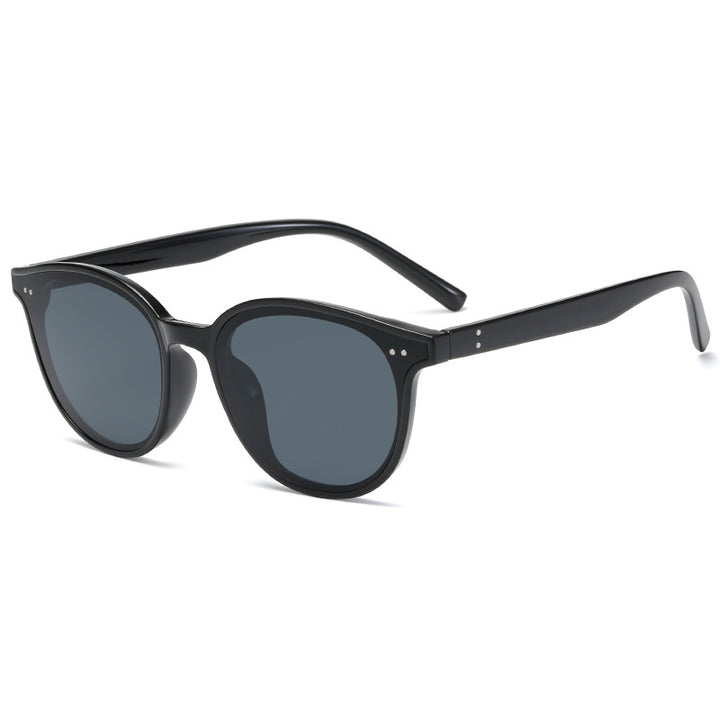 Women's round sunglasses with stylish design and UV protection Bowlift