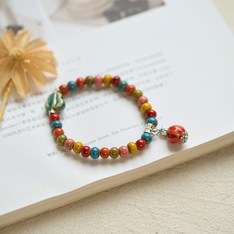Heart-Shaped Beaded Bracelet Bowlift