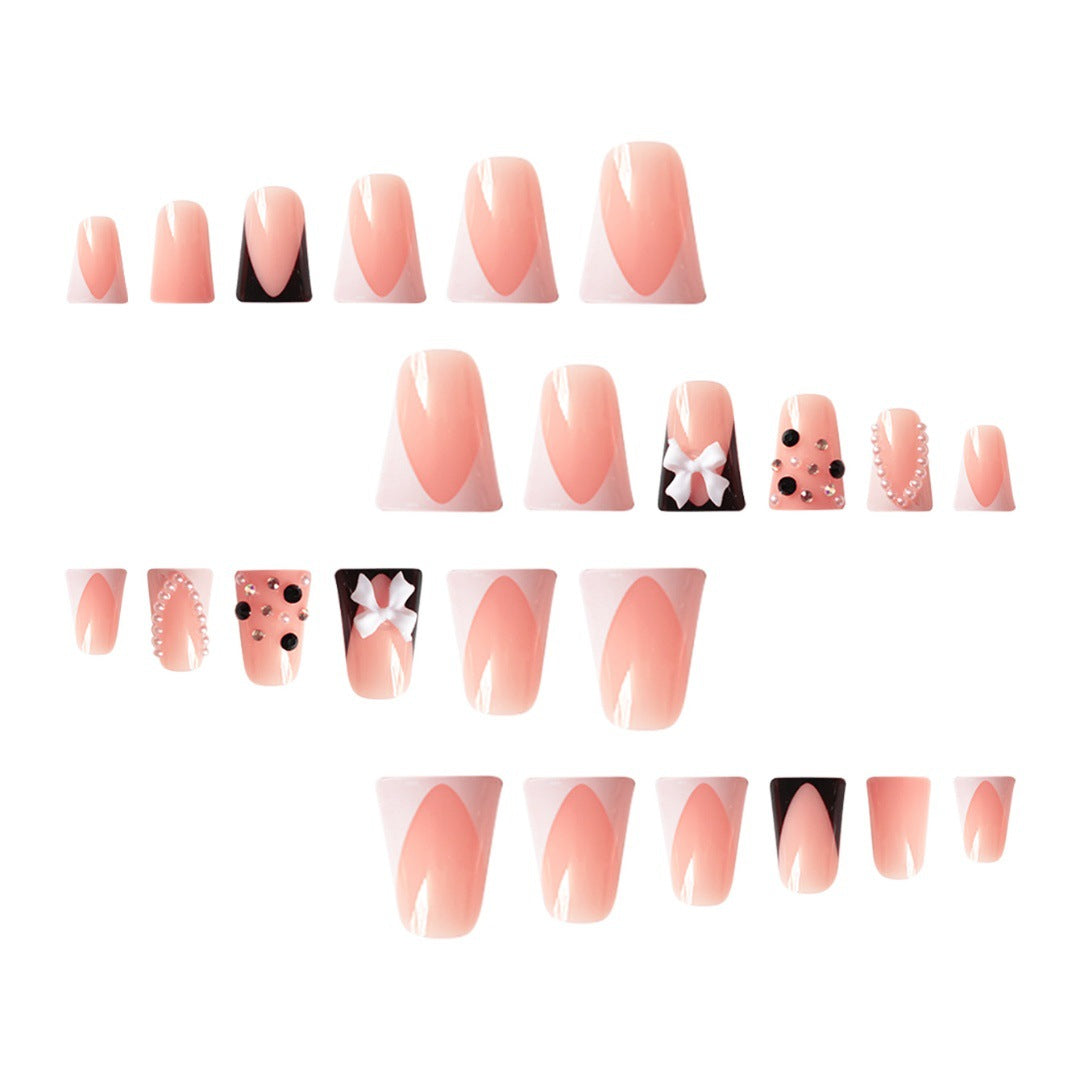 Decorative Acrylic Press-On Nail Extensions Bowlift