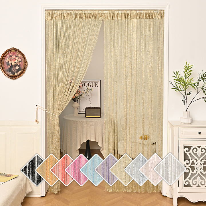 Sparkling Beaded Door Curtain