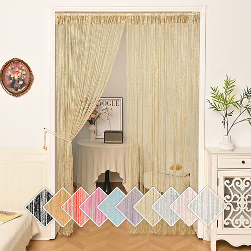 Sparkling Beaded Door Curtain