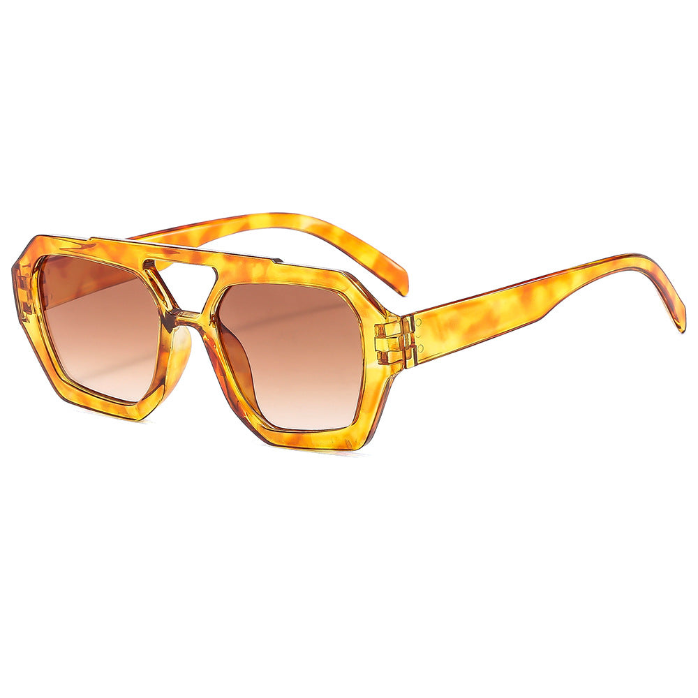 Oversized Geometric Frame Eyewear