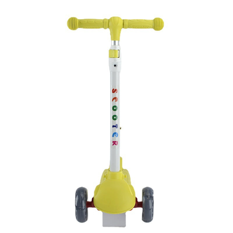 Sturdy Three-Wheeled Kick Scooter Bowlift