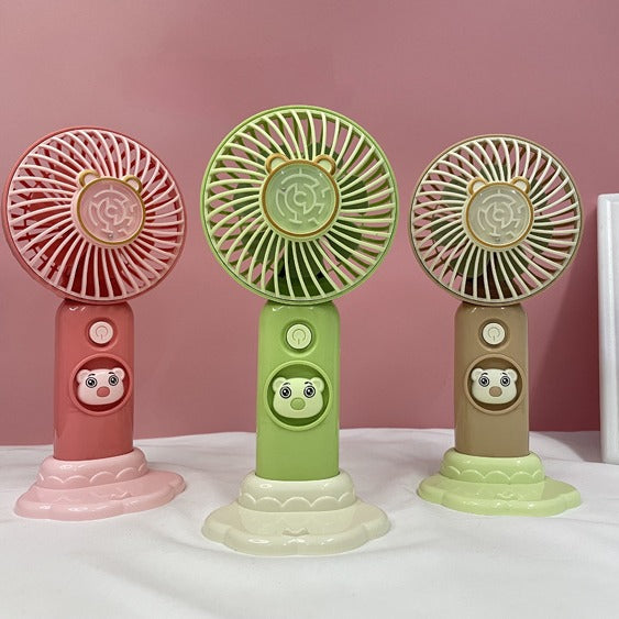 Unisex Kawaii Hand Fan Bowlift