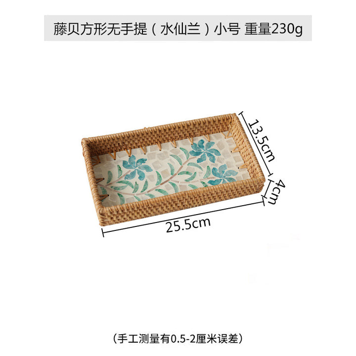 Ladies rectangular decoration bowl Bowlift