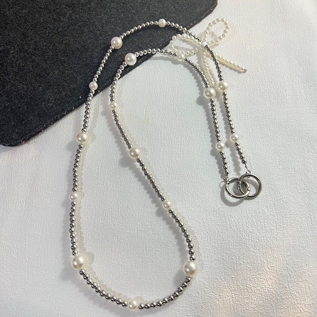 Elegant Beaded Eyewear Chain Bowlift