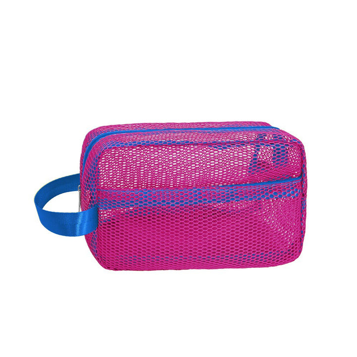 Versatile Beach Bag In Airy Mesh Design Bowlift