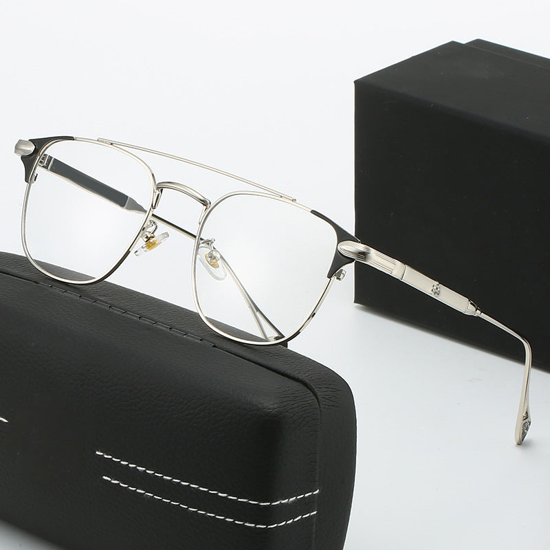 Women's fashion half-frame glasses Bowlift