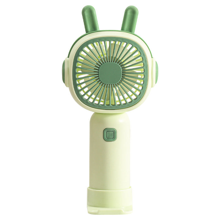 Ladies Portable Hand Fan in Playful Cat Design Bowlift