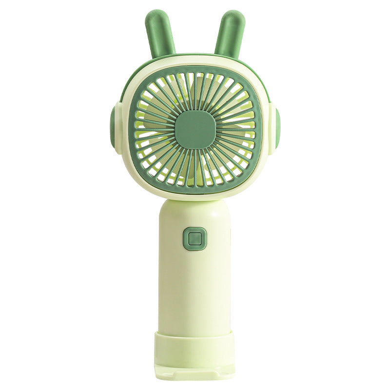 Women Portable Handheld Fan with Fun Cat Design Bowlift