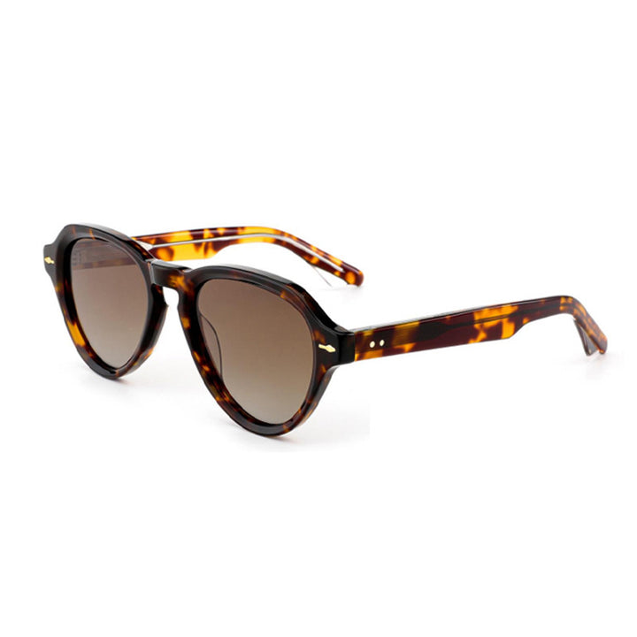 Ladies fashionable sunglasses in elegant, round design with polarized lenses Bowlift