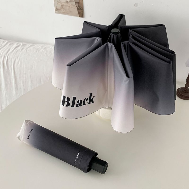 Women's Automatic Umbrella with Elegant Gradient Bowlift
