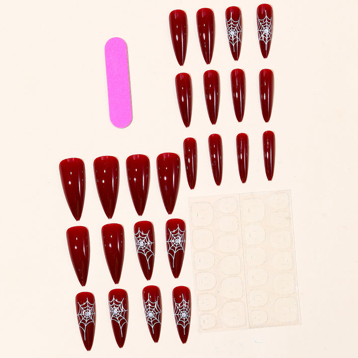Halloween-Themed Stiletto Nail Art Extensions Bowlift