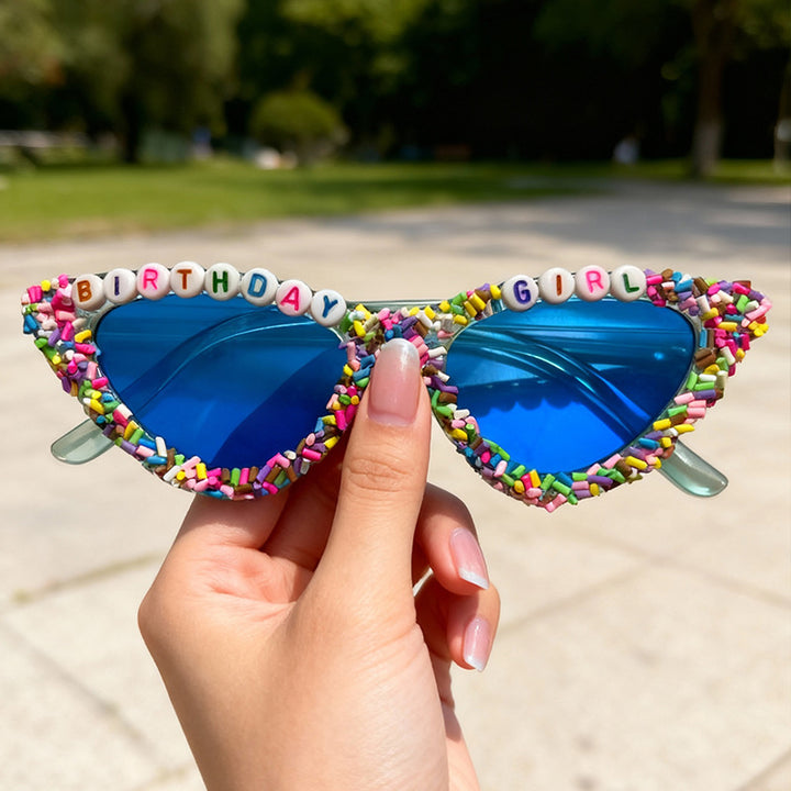 Fun-Themed Cat-Eye Sunglasses Bowlift