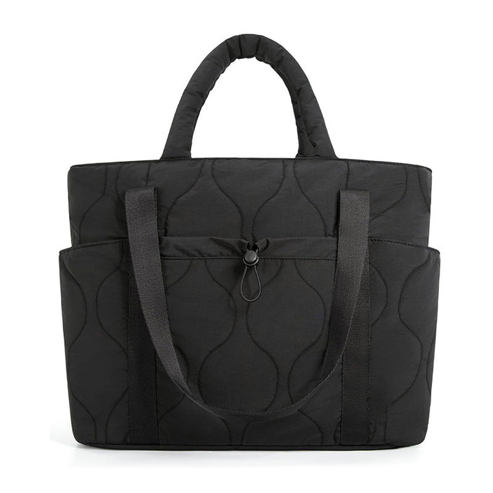 Padded tote bag with practical outer pockets Bowlift