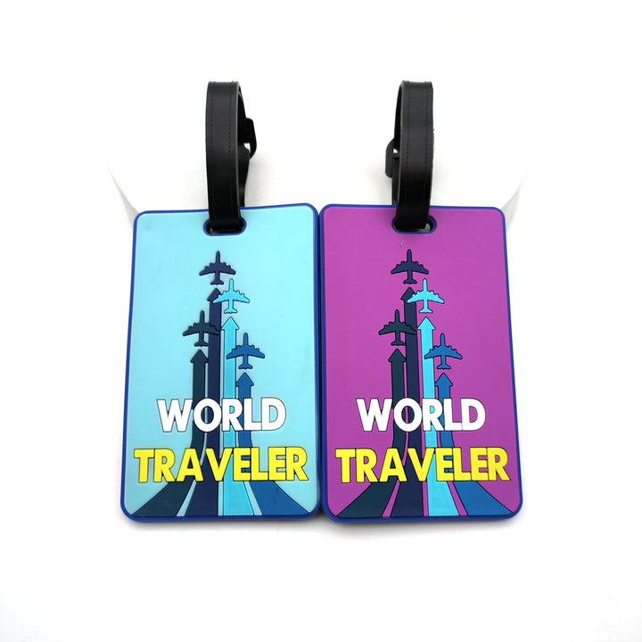 Vibrant Travel Luggage Tag Bowlift