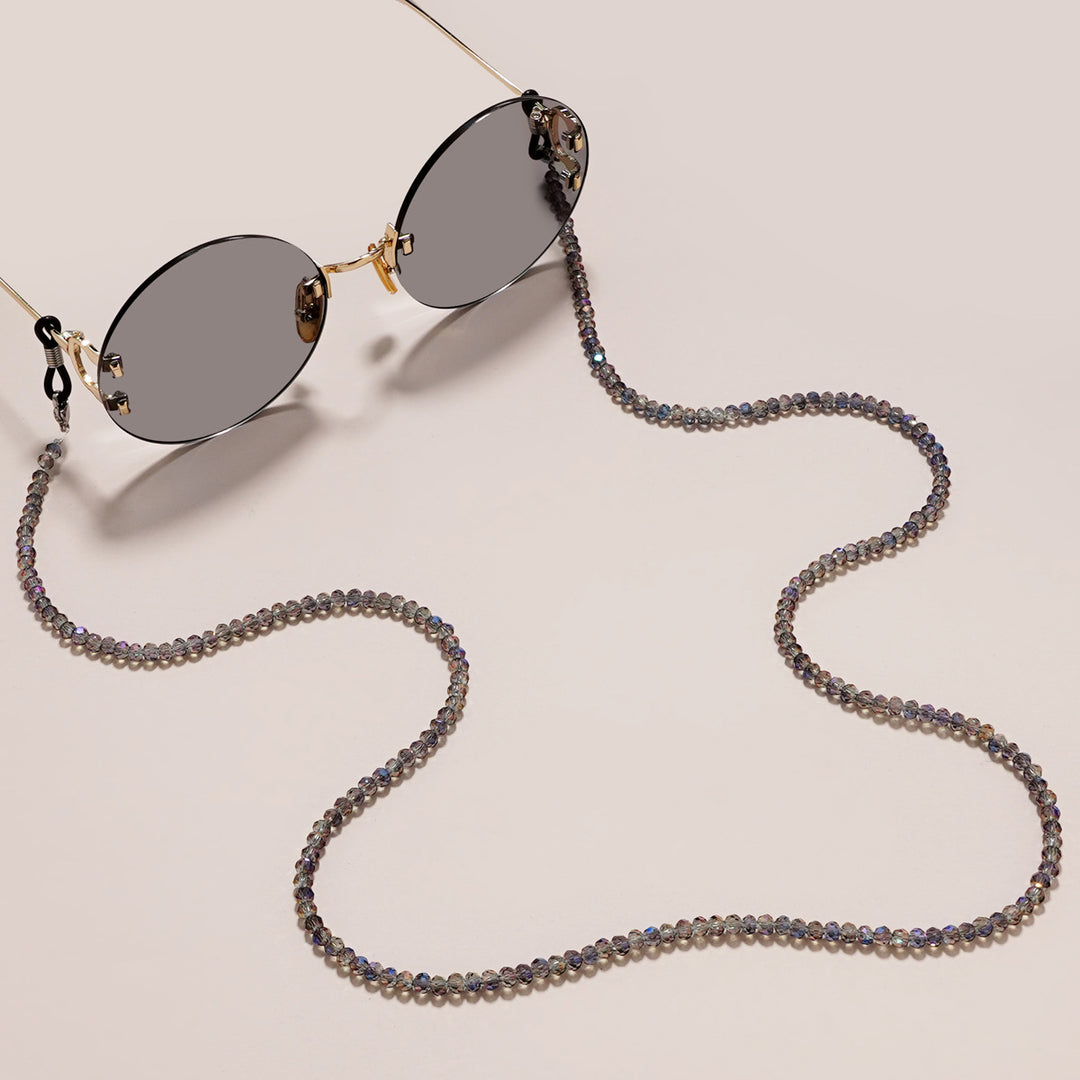 Dual-Strand Gemstone Glasses Chain Bowlift