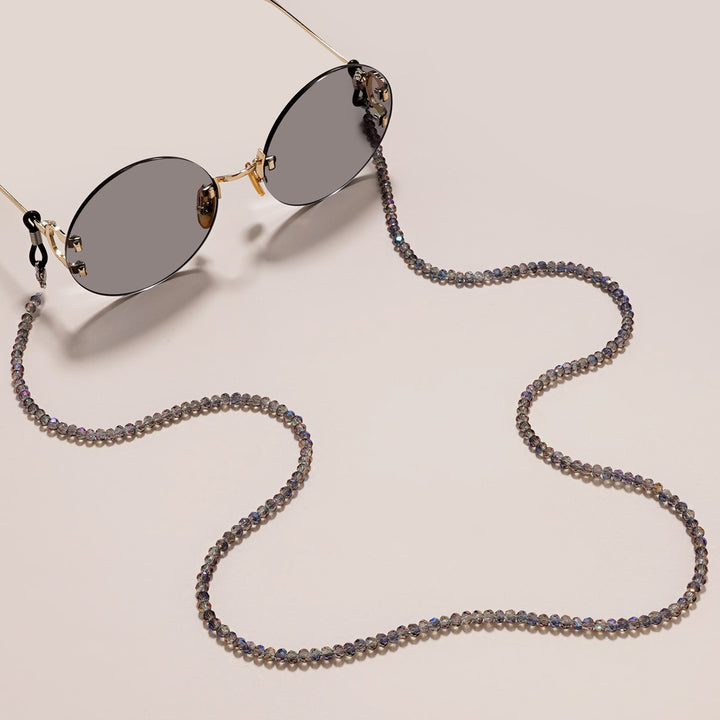 Dual-Strand Gemstone Glasses Chain Bowlift