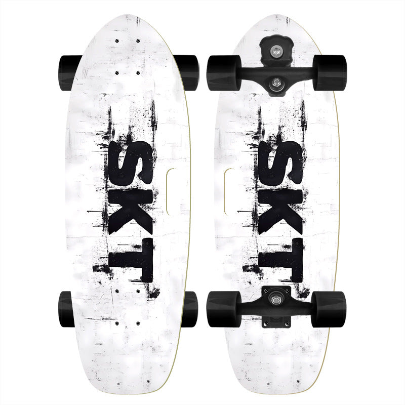 Mini Skateboard Deck with Textured Grip Bowlift