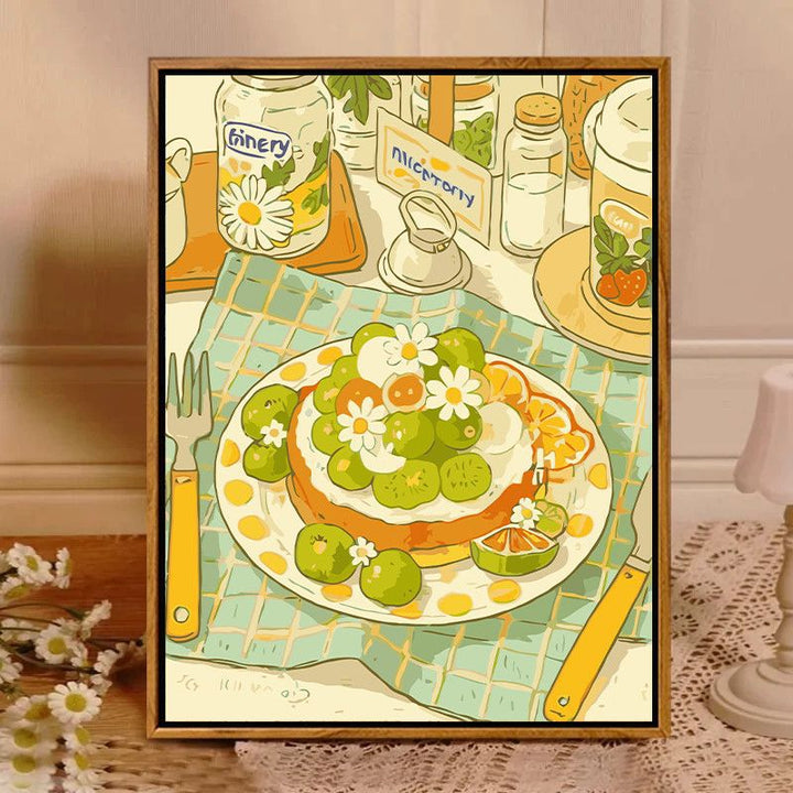 Gourmet Culinary Wall Art Print Bowlift