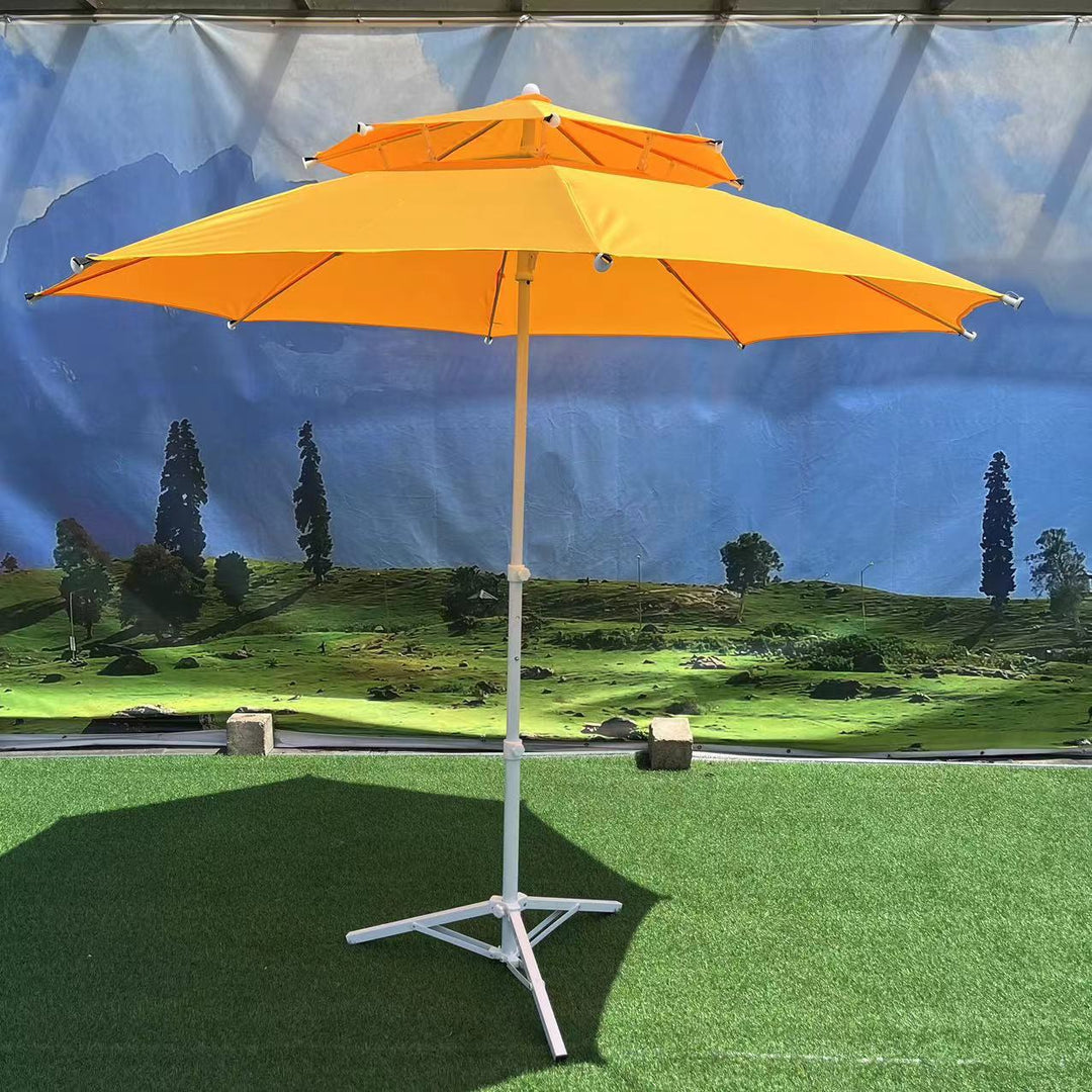 Sun protection umbrella with adjustable tilt angle Bowlift