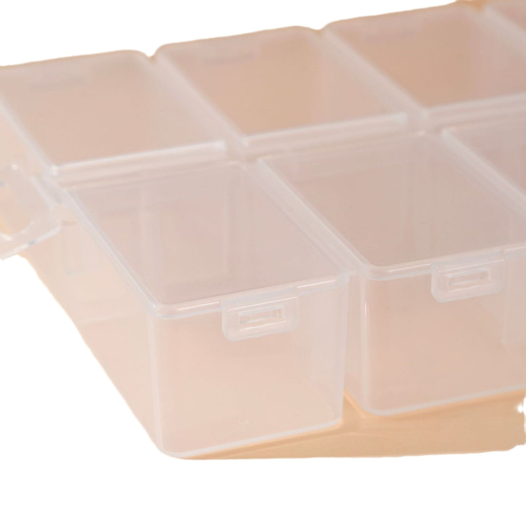 Transparent Multi-Section Storage Organizer Bowlift