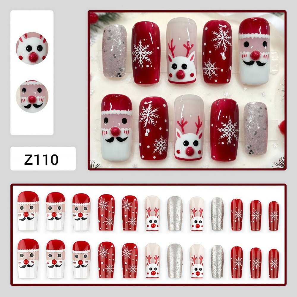 Artificial Christmas Art Nails Bowlift 1787298982