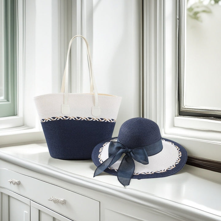 Stylish Sun Hat and Practical Beach Bag Bowlift