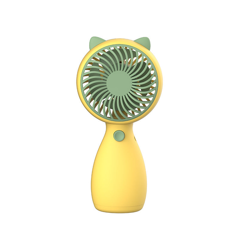 Unisex Portable Handheld Fan in Creative Cat Design Bowlift