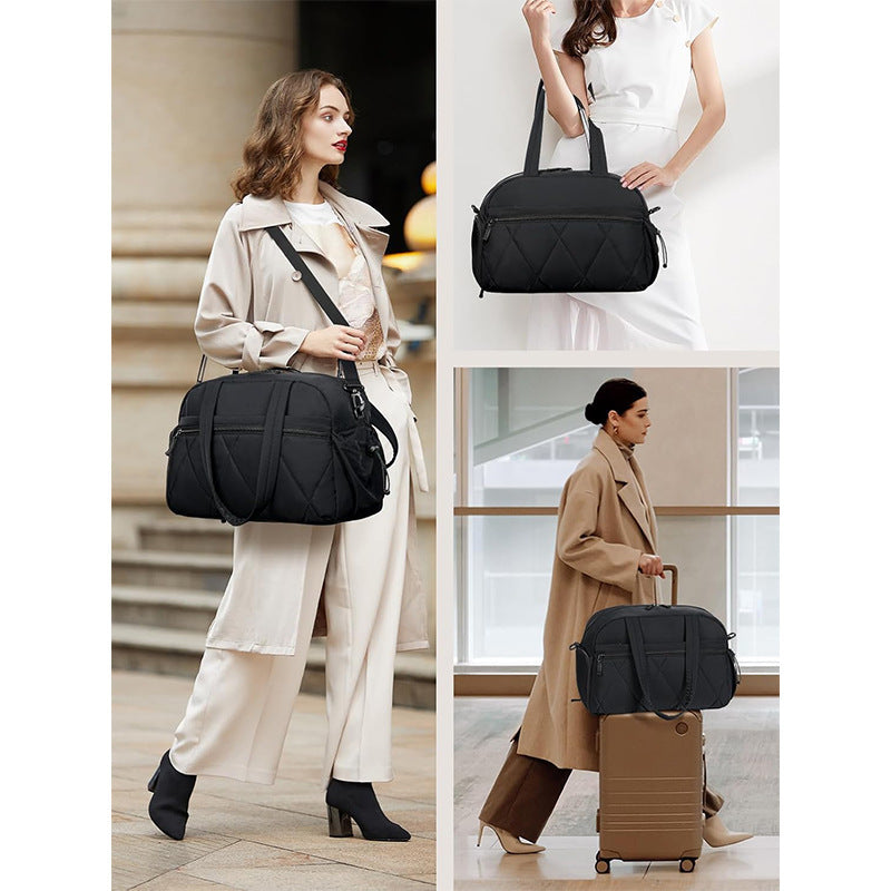 Elegant Travel Bag with Versatile Compartments Bowlift