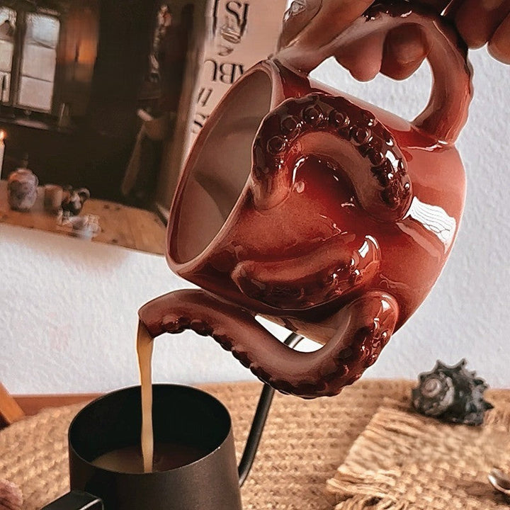 BowLift | Octopus Tentacle Ceramic Coffee Mug