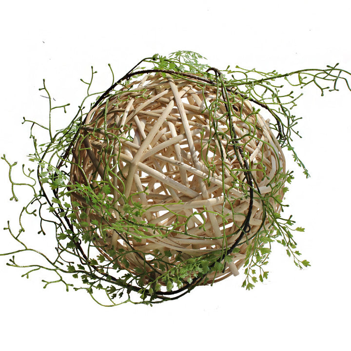 Decorative natural material decor ball Bowlift