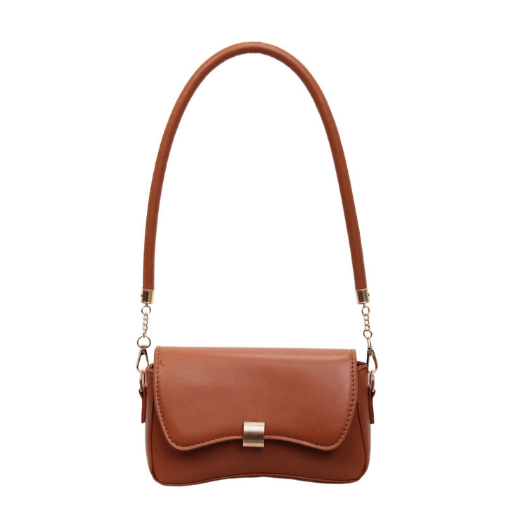 WoElegant Faux Leather Evening Clutch Bowlift