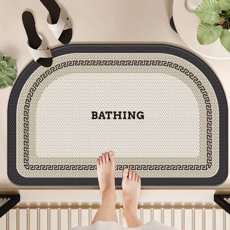Plush Bath Mat Bowlift