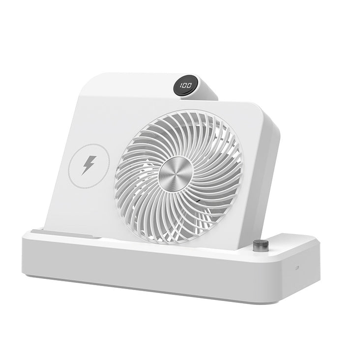 Unisex Adjustable High-Performance Cooling Desk Fan Bowlift