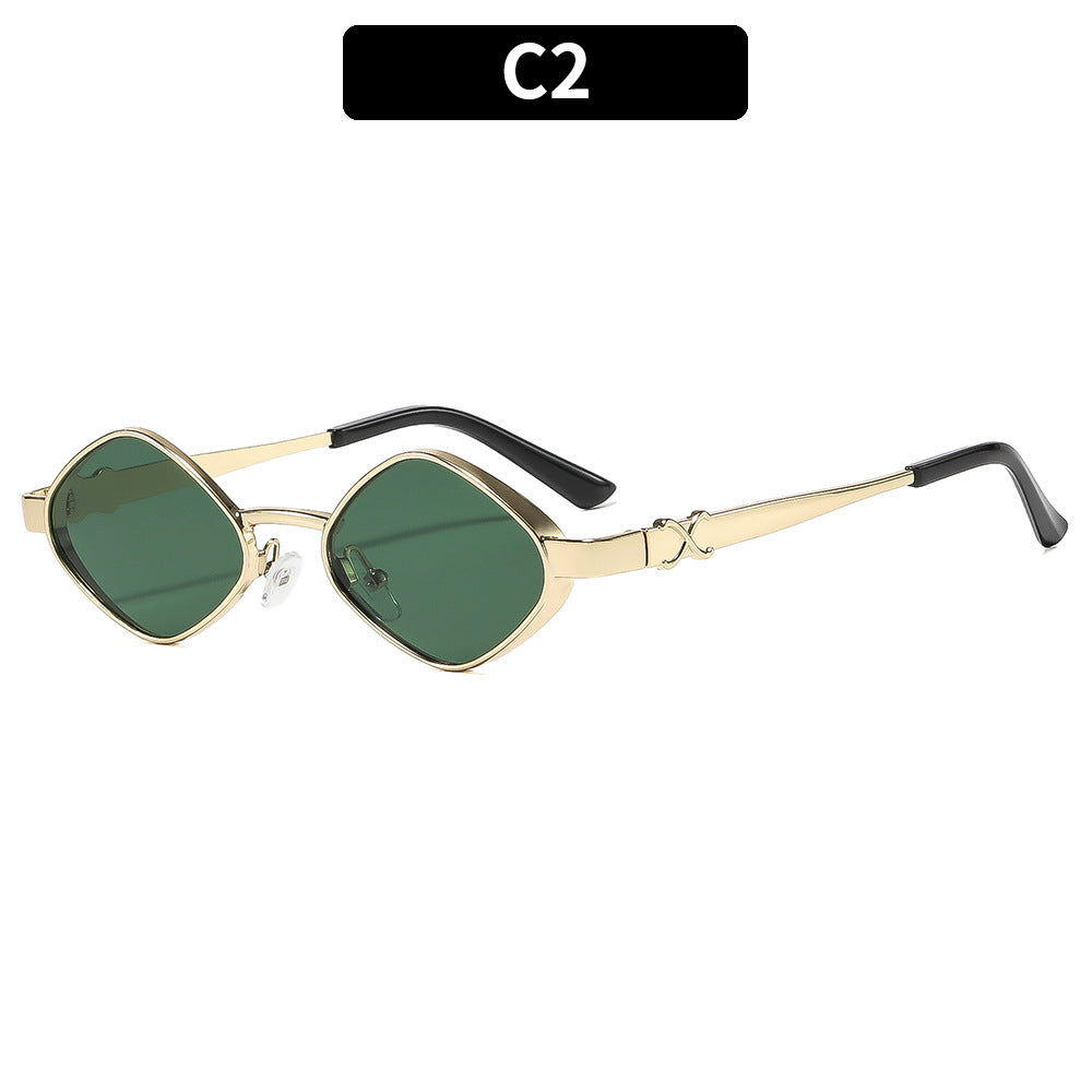 Geometric Retro-Inspired Sunglasses