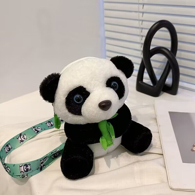 Plush Panda Backpack