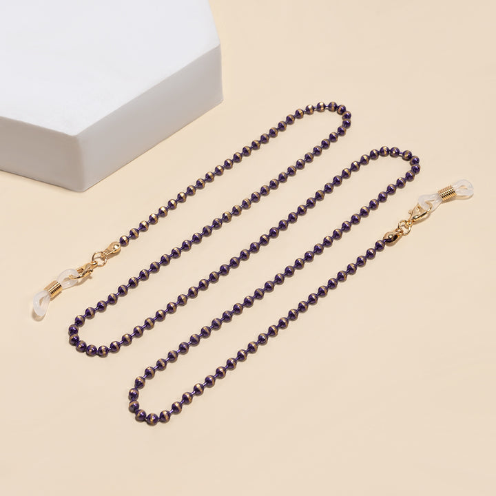 Elegant Beaded Eyewear Holder Chain Bowlift