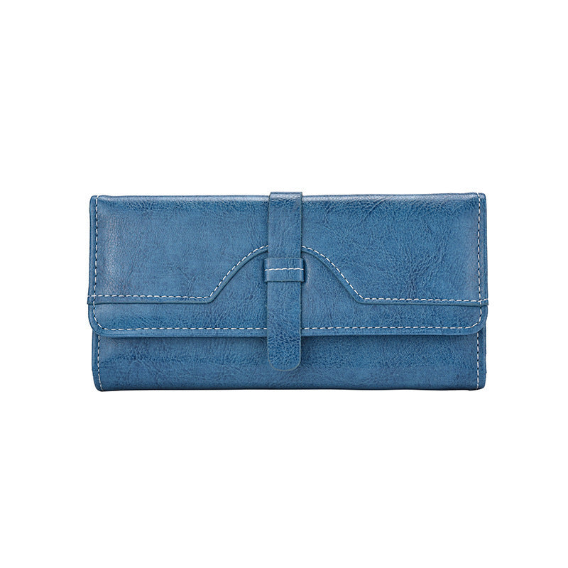 Leather Clutch Wallet Bowlift