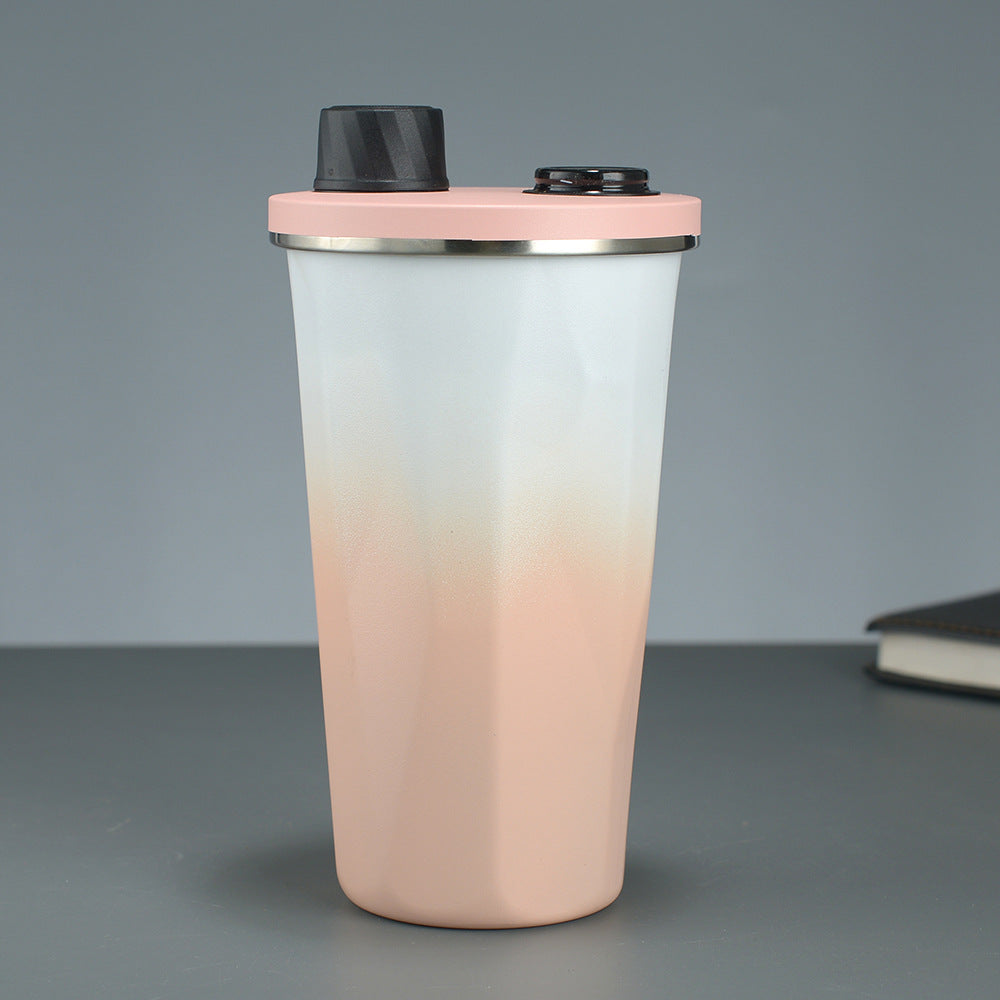 Women's insulated drinking bottle with practical press closure Bowlift