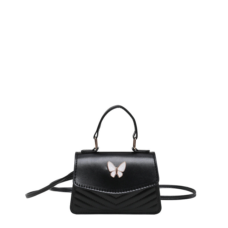 WoChic Mini Handbag with Elegant Butterfly Accent Bowlift