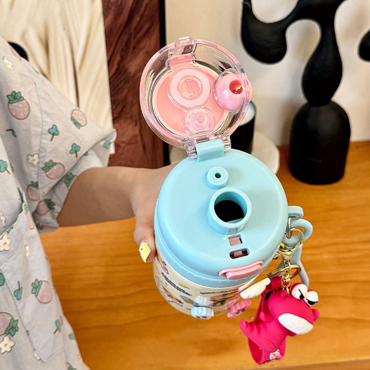 Women's children's drinking bottle with creative animal design Bowlift