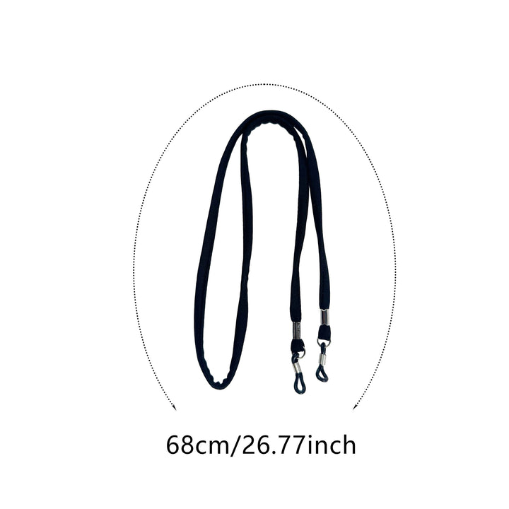 Adjustable Eyewear Retention Strap with Dual Clasp Bowlift