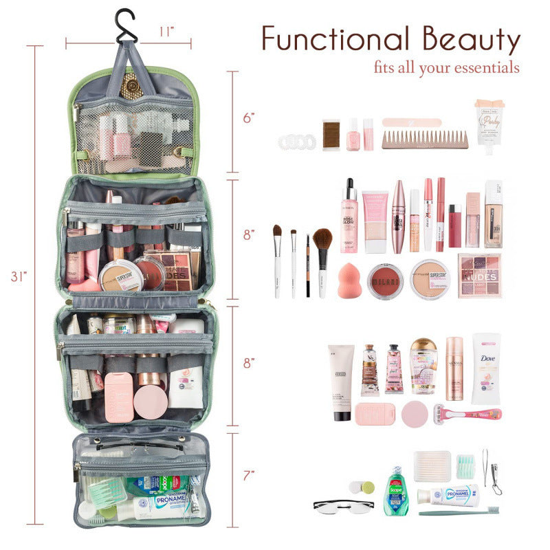 Elegant and Practical Cosmetic Organizer Bag Bowlift