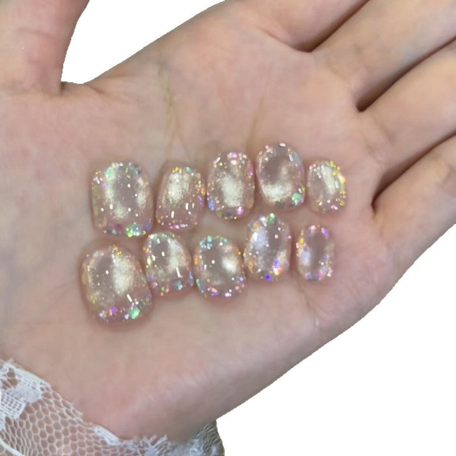 Glittering Press-On Nail Tips Bowlift