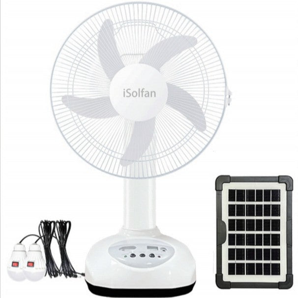 Women's portable solar standing fan with USB connection and smart control Bowlift