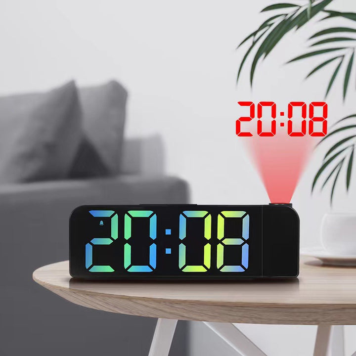 Projection clock with digital display Bowlift