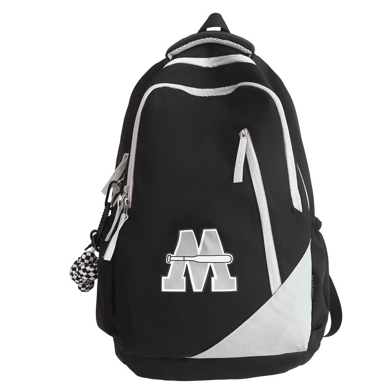 Sporty Multi-Pocket School Backpack Bowlift